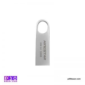 فلش مموری کینگ‌ استار مدل KS220 ظرفیت 32 گیگابایت نقره‌ای