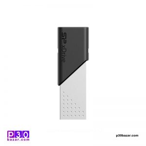 فلش مموری سیلیکون پاور مدل SP xDrive Z50 ظرفیت 32 گیگابایت نقره‌ای