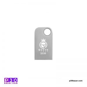 فلش مموری کوئین‌ تِک مدل CELL ظرفیت 32 گیگابات نقره‌ای