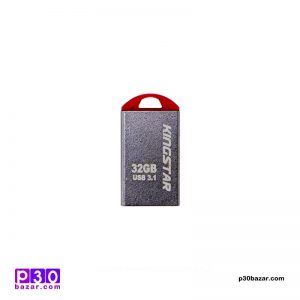 فلش مموری کینگ‌ استار مدل NINO 3 KS315 ظرفیت 32 گیگابایت خاکستری