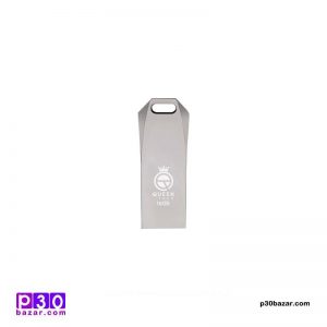 فلش مموری کوئین تِک مدل NOBLE ظرفیت 16 گیگابایت نقره‌ای