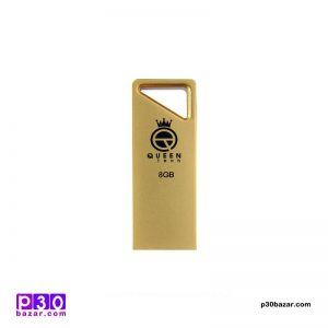 فلش مموری کوئین تِک مدل STEEL ظرفیت 8 گیگابایت طلایی
