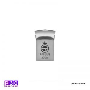 فلش مموری کوئین‌ تِک مدل STEP ظرفیت 32 گیگابات نقره‌ای